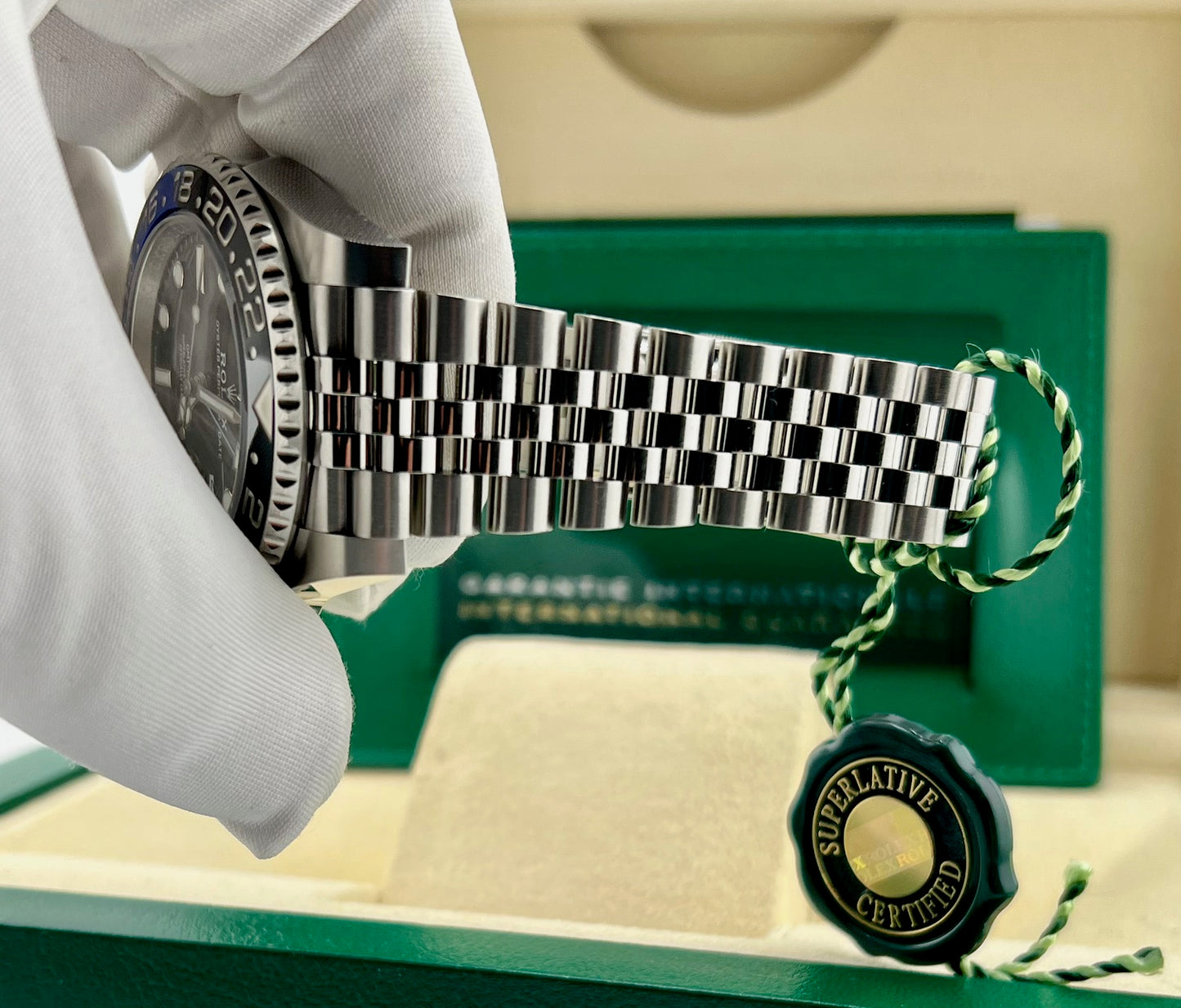 Rolex GMT-Master II ''Batman'' 126710BLNR Jubilèe 2021 like new