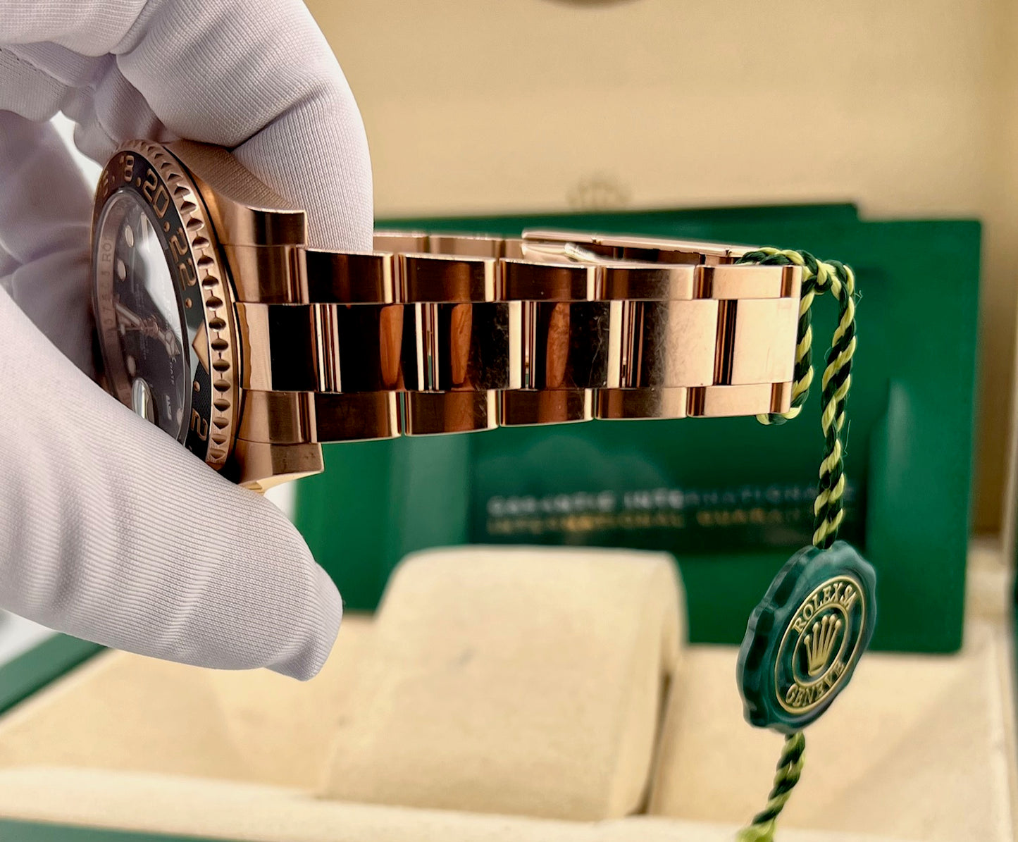 Rolex GMT-Master II 126715CHNR 40mm Everose 2021 full set 11 Link