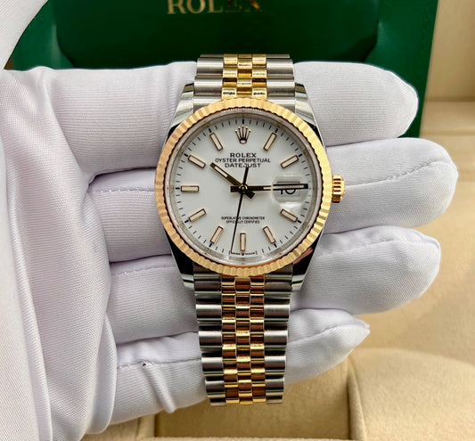 Rolex Datejust 36mm 126233 White Dial jubilèe 2022