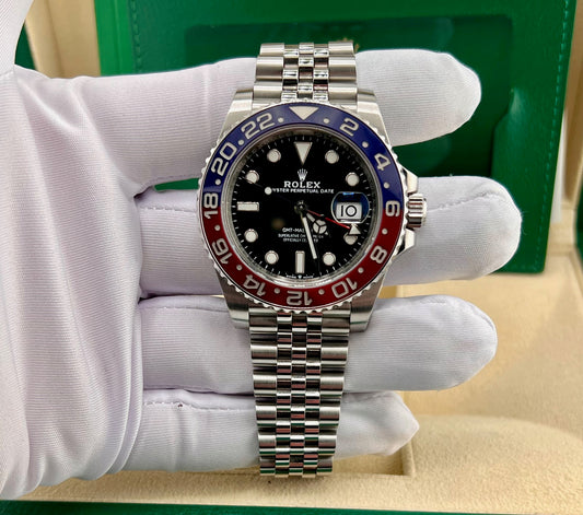 Rolex GMT-Master II 126710BLRO Pepsi 2021 Jubilèe Full Set