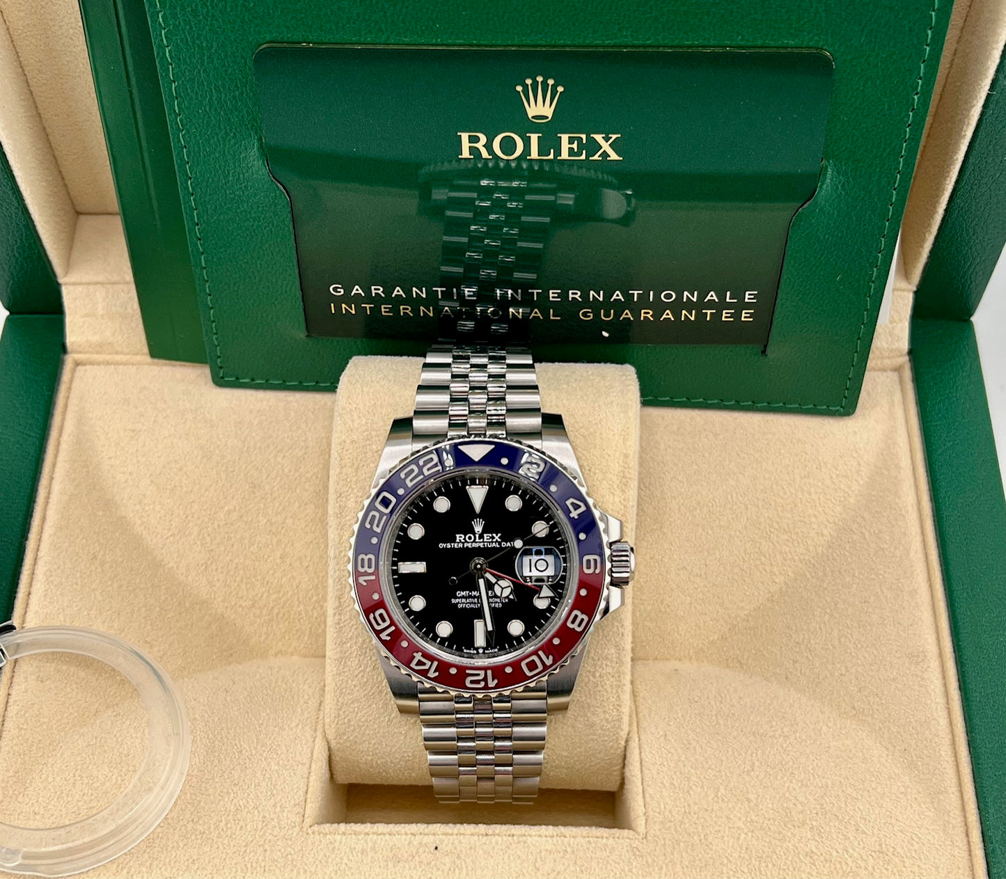 Rolex GMT-Master II 126710BLRO Pepsi 2021 Jubilèe Full Set