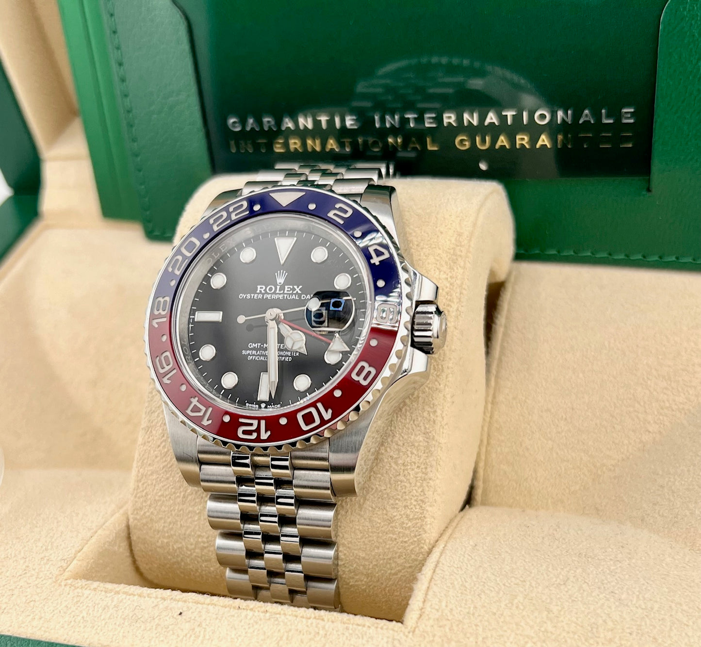 Rolex GMT-Master II 126710BLRO Pepsi 2021 Jubilèe Full Set