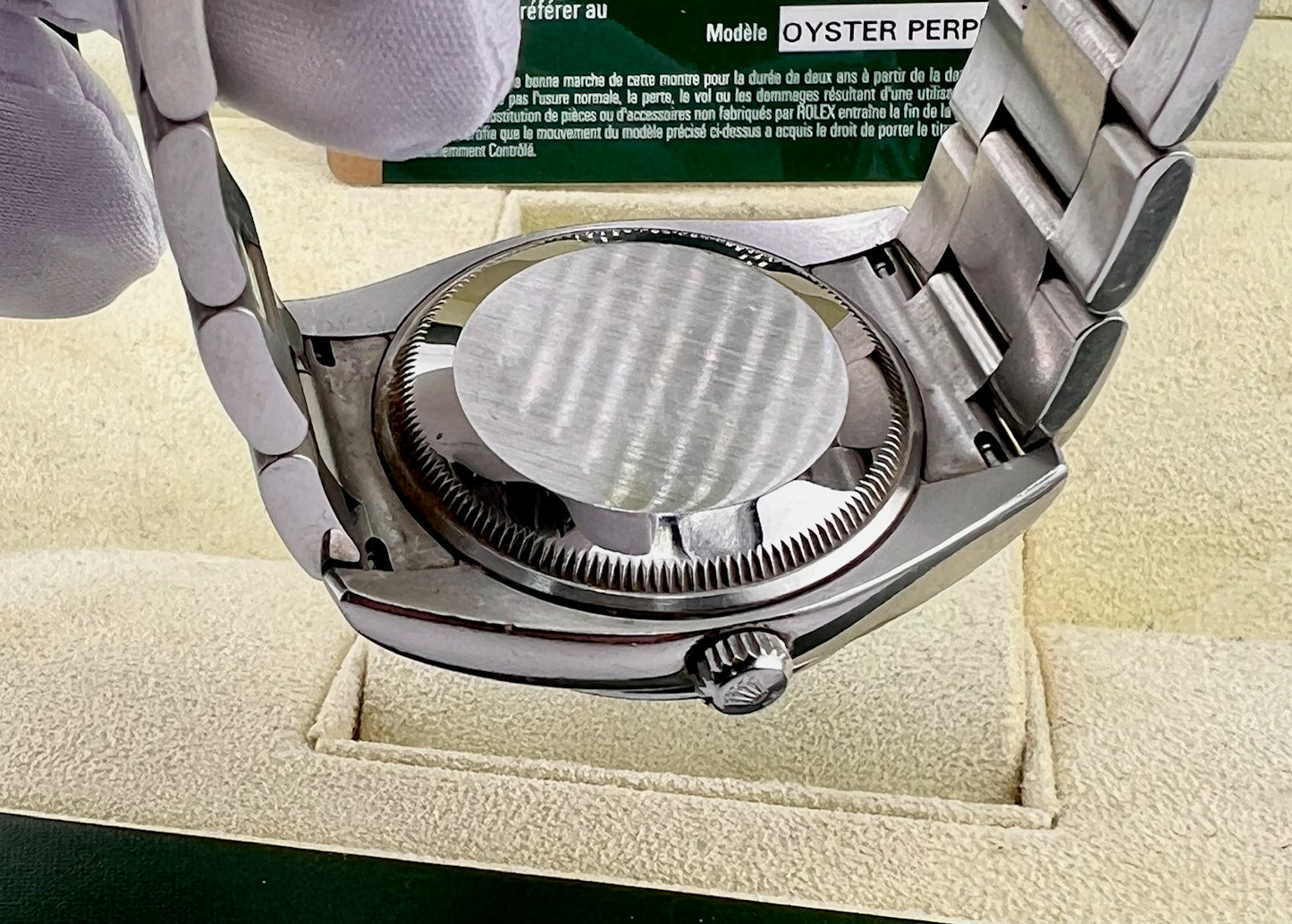 Rolex Air-King 114200 34mm Salmon Dial 2008 ITA