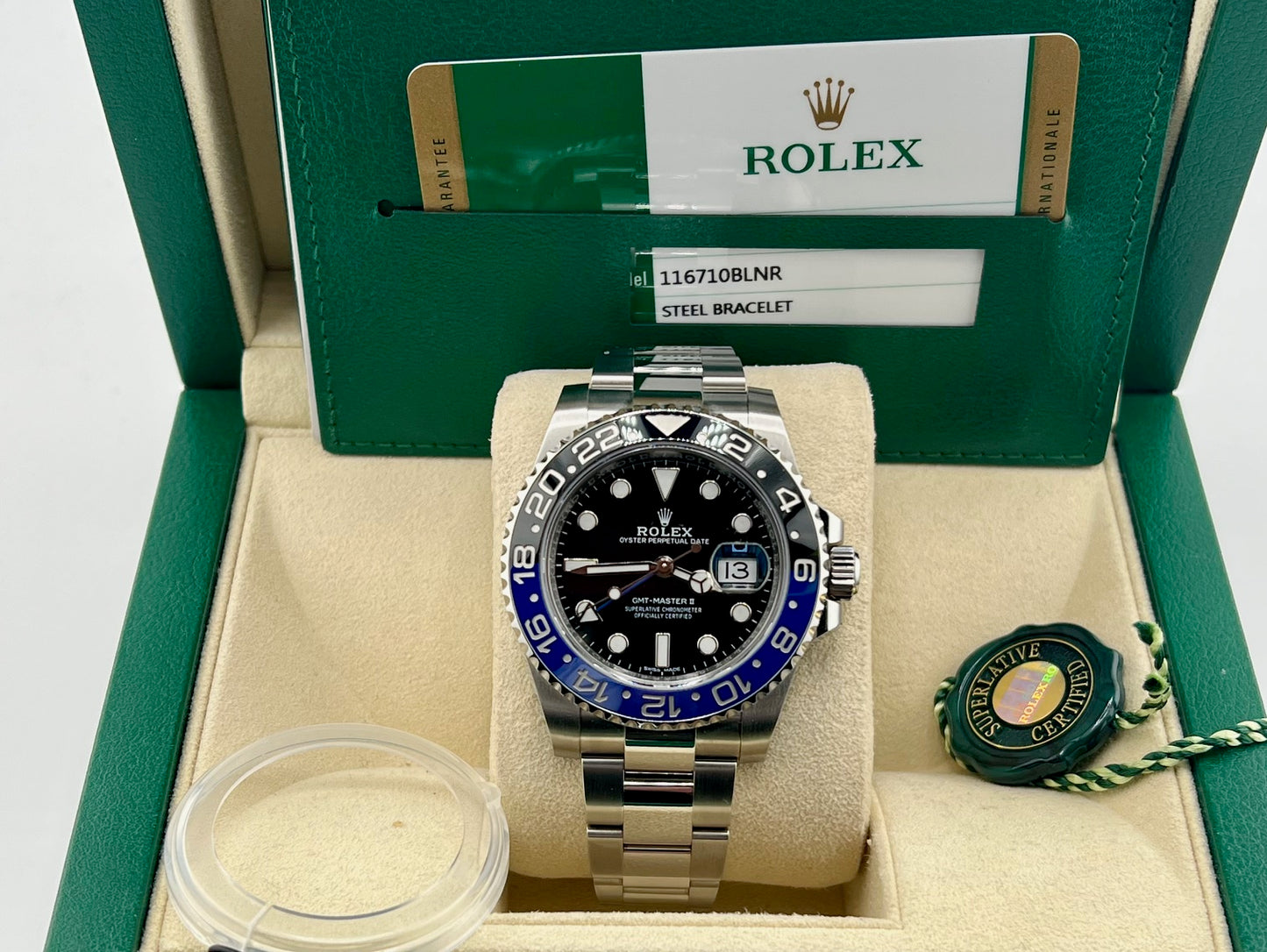 Rolex GMT-Master II "Batman" 116710BLNR 2019 Like New