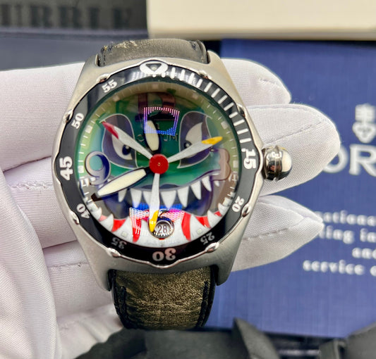 Corum Bubble Dive Bomber Shark Flying Tiger 82.180.20 2004 Full Set limited edition 44mm