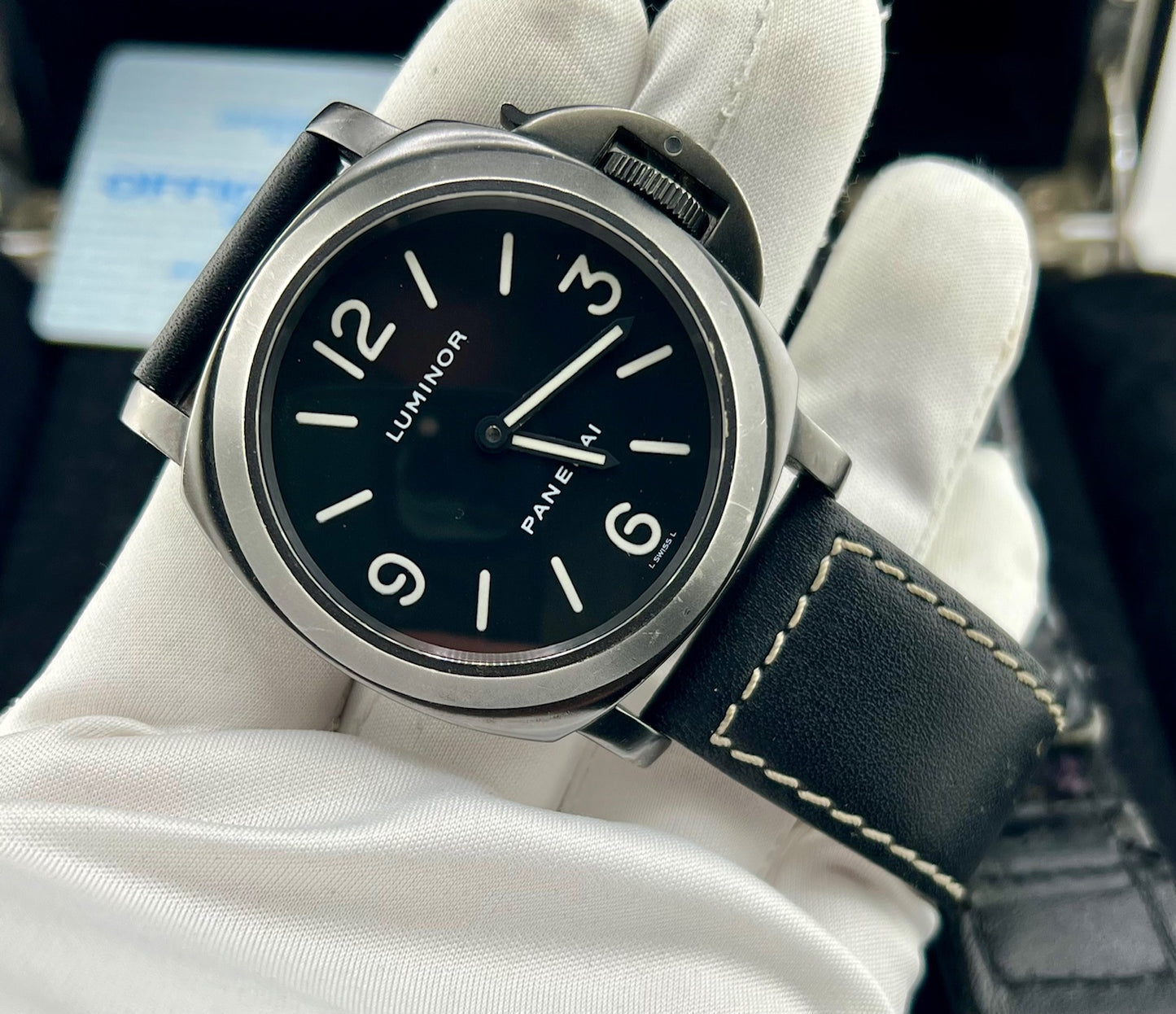 Panerai Luminor Rare PAM00009 ''L Swiss L'' 1999 44 mm full set