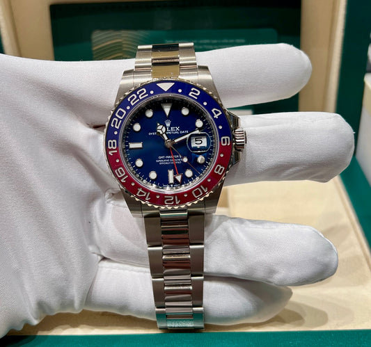 Rolex GMT-Master II 126719BLRO Pepsi White Gold 2022