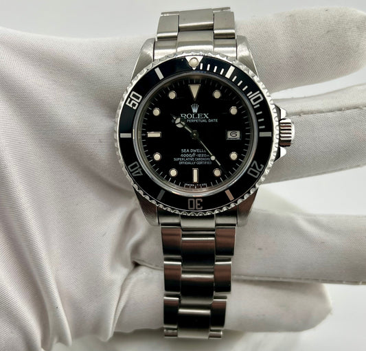 Rolex Submariner Date 16610 2003 No Holes Sel only watch