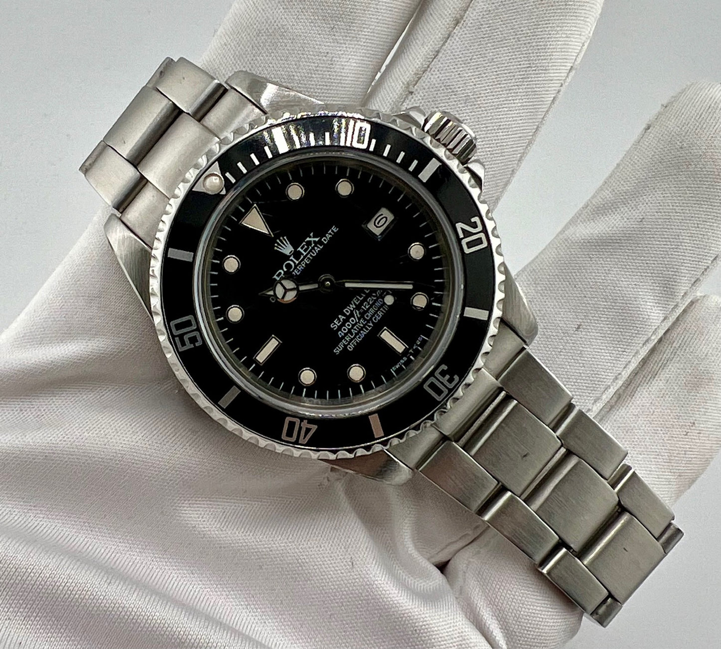 Rolex Submariner Date 16610 2003 No Holes Sel only watch