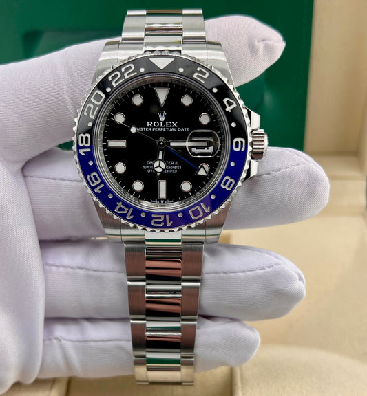 Rolex GMT-Master II 126710BLRN ''Batman'' Oyster 2023 Full Set like new