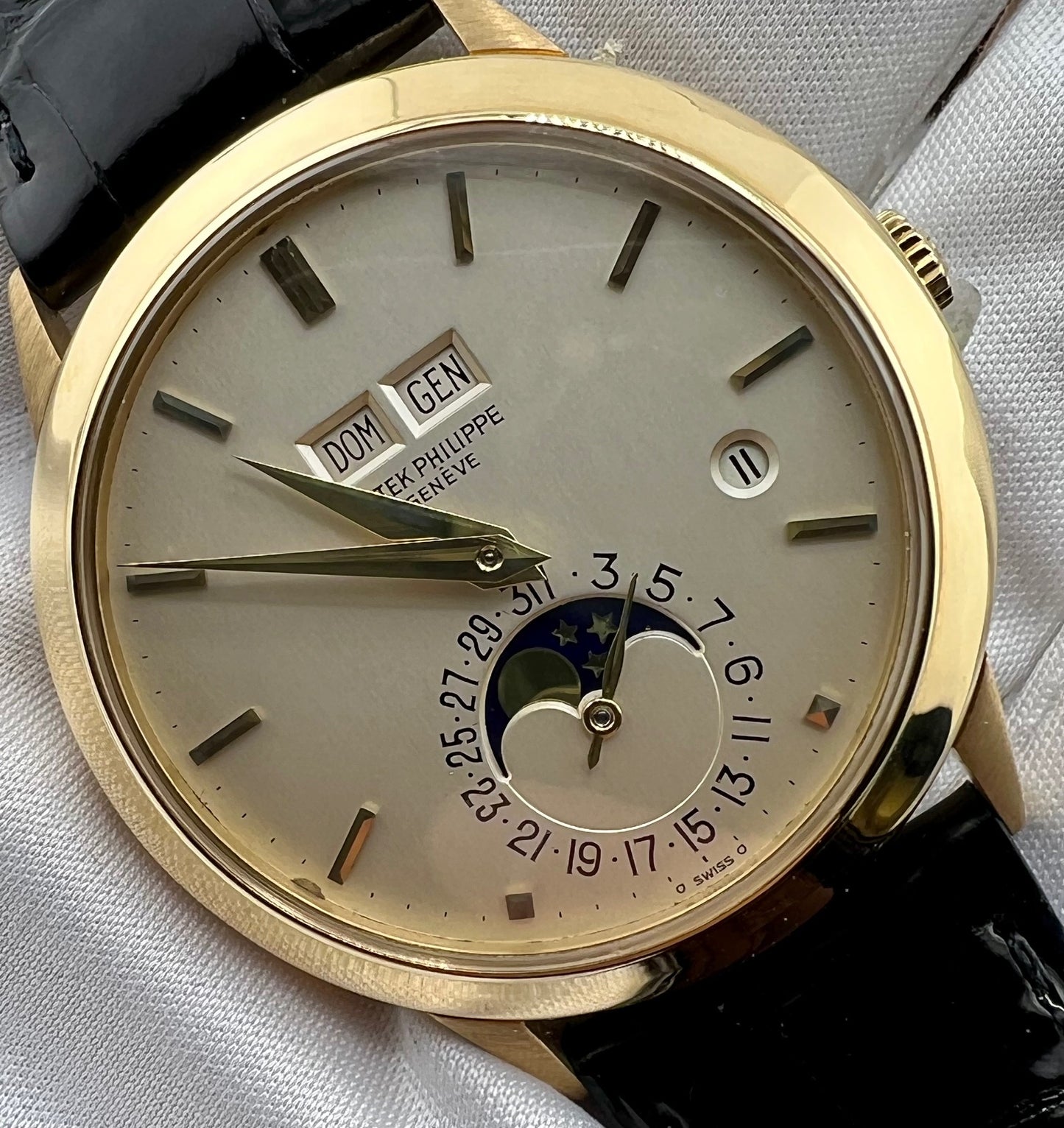 Patek Philippe Perpetual Calendar ''Padellone''3450J 1984 full set+service 2015