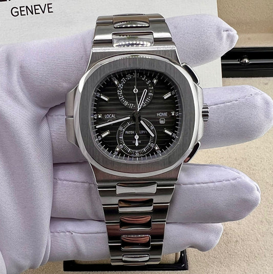 Patek Philippe Nautilus 5990/1A Black Dial 2015 Full Set (Hong Kong)