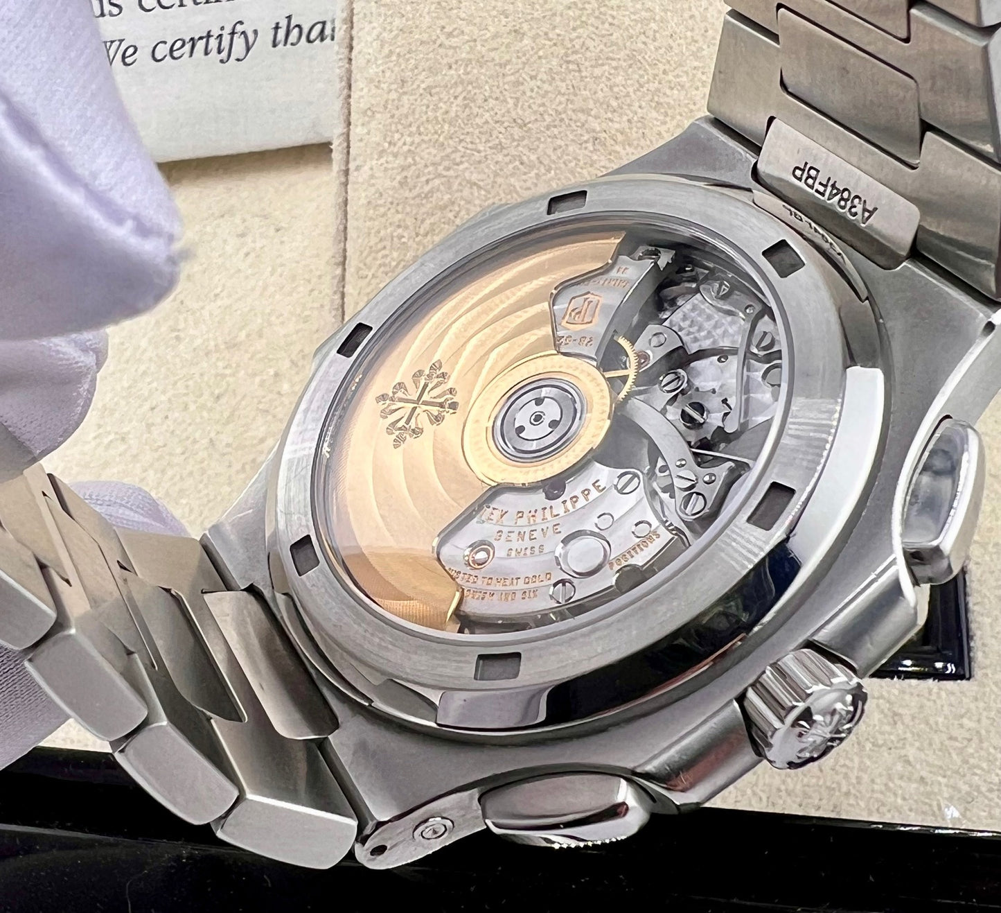 Patek Philippe Nautilus 5990/1A Black Dial 2015 Full Set (Hong Kong)