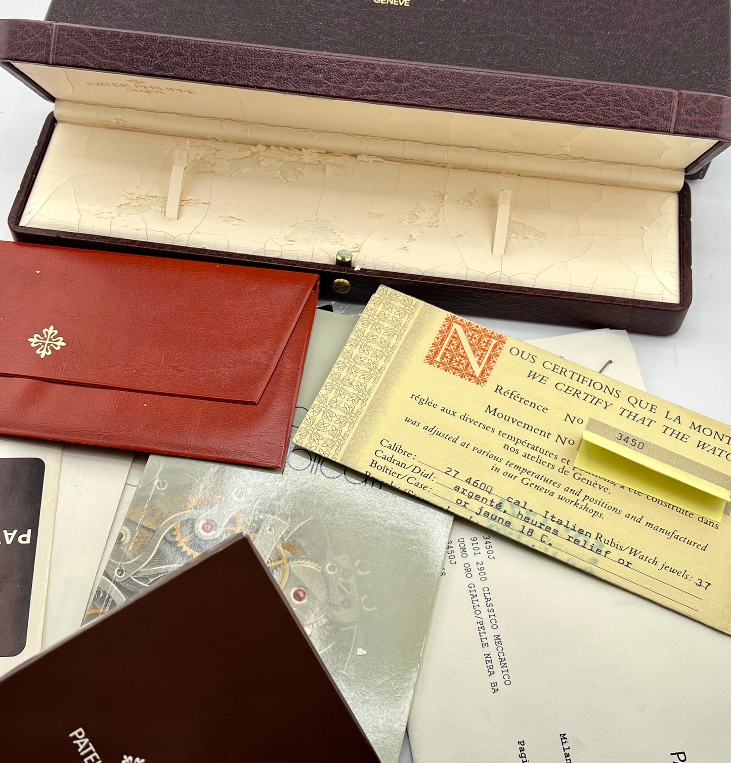 Patek Philippe Perpetual Calendar ''Padellone''3450J 1984 full set+service 2015