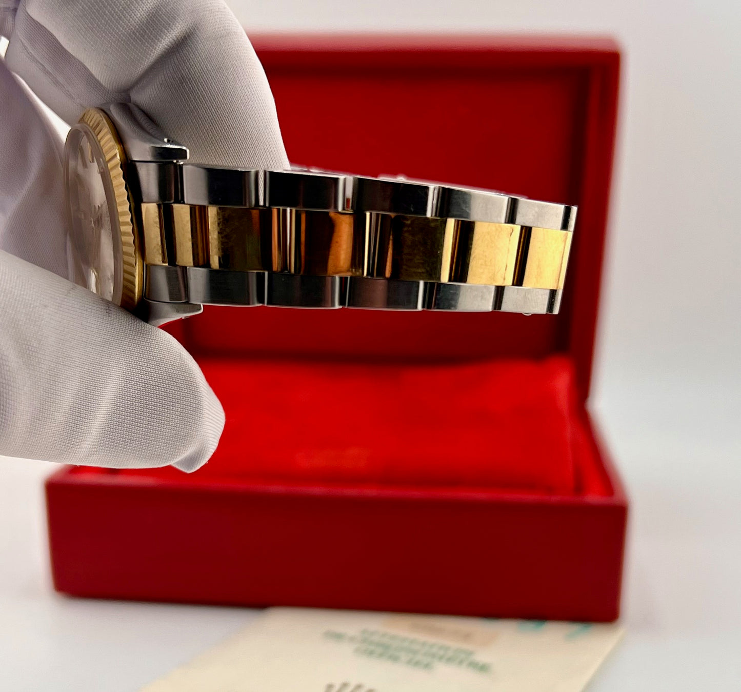 Rolex Datejust 31mm Boy 68273 Silver Dial Oyster 1995 B&P Ita