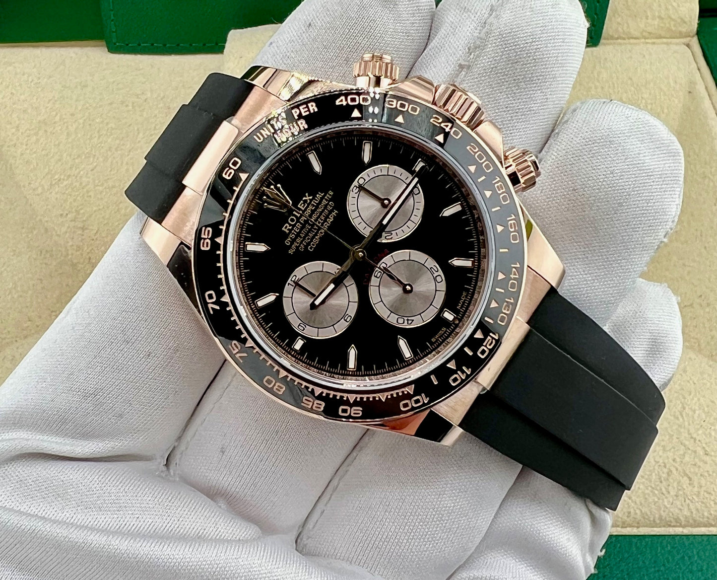 Rolex Cosmograph Daytona 126515LN Black Dial NEW 12/2024