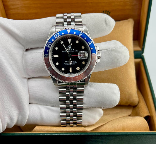 Rolex GMT-Master I 16700 Pepsi Jubilèe 1992 Full Set