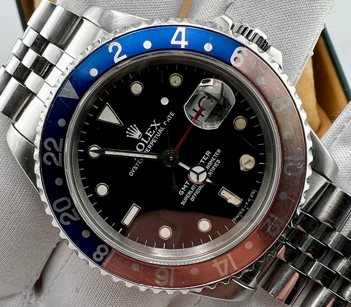Rolex GMT-Master I 16700 Pepsi Jubilèe 1992 Full Set