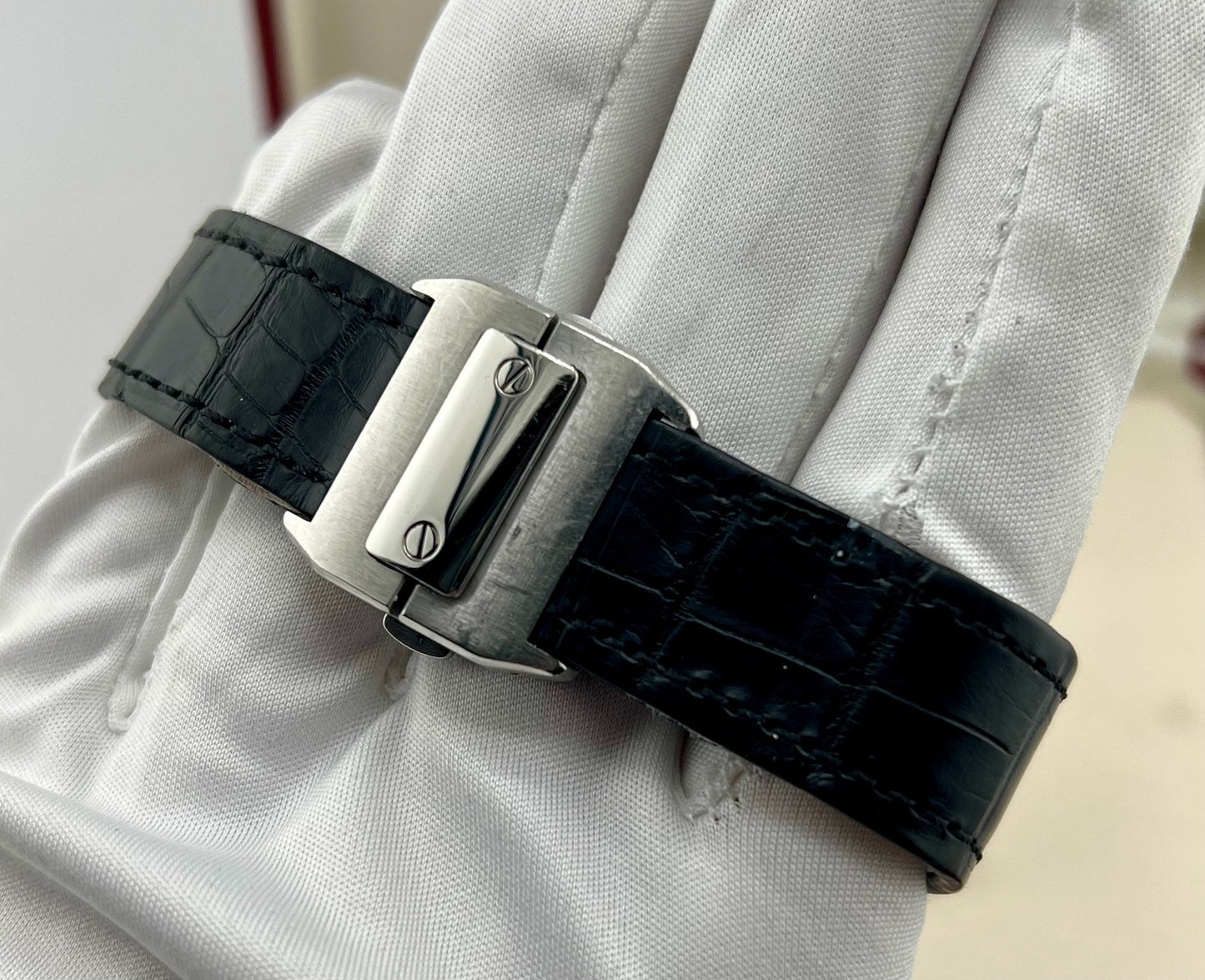 Cartier Santos 100 2878 Full Set 2001 33X44mm