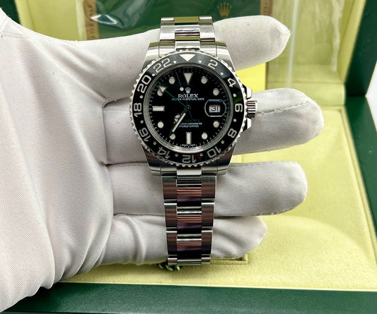 Rolex GMT-Master II 116710LN 40mm 2015 Box&Paper