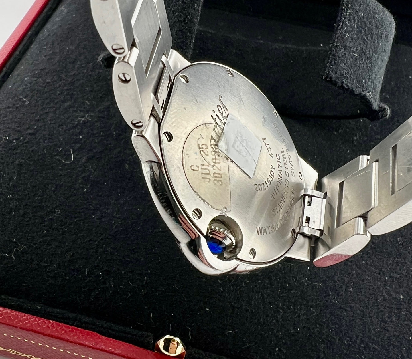 Cartier Ballon Bleu 33mm Automatic W6920071 No Paper Cartier