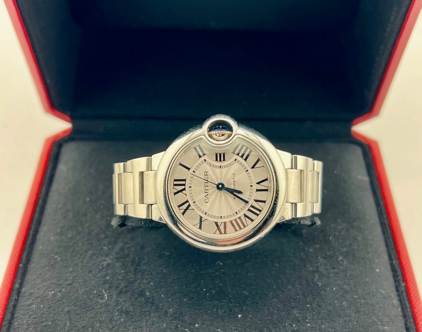 Cartier Ballon Bleu 33mm Automatic W6920071 No Paper Cartier