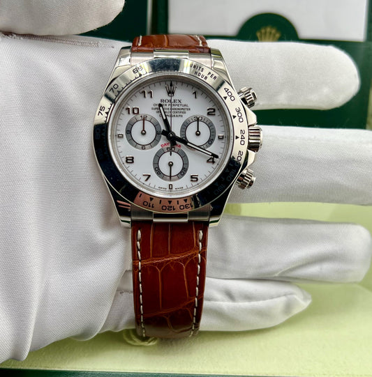 Rolex Daytona 116519 White Gold full set 2006 ITA