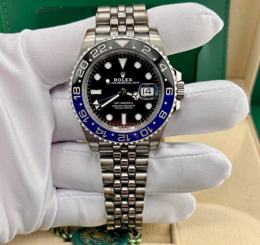 Rolex GMT-Master II 126710BLNR ''Batman'' Jubilèe 2023 Full Set