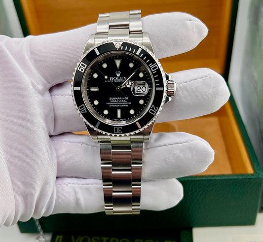 Rolex Submariner Date 16610 Y Full set 2003 ITA
