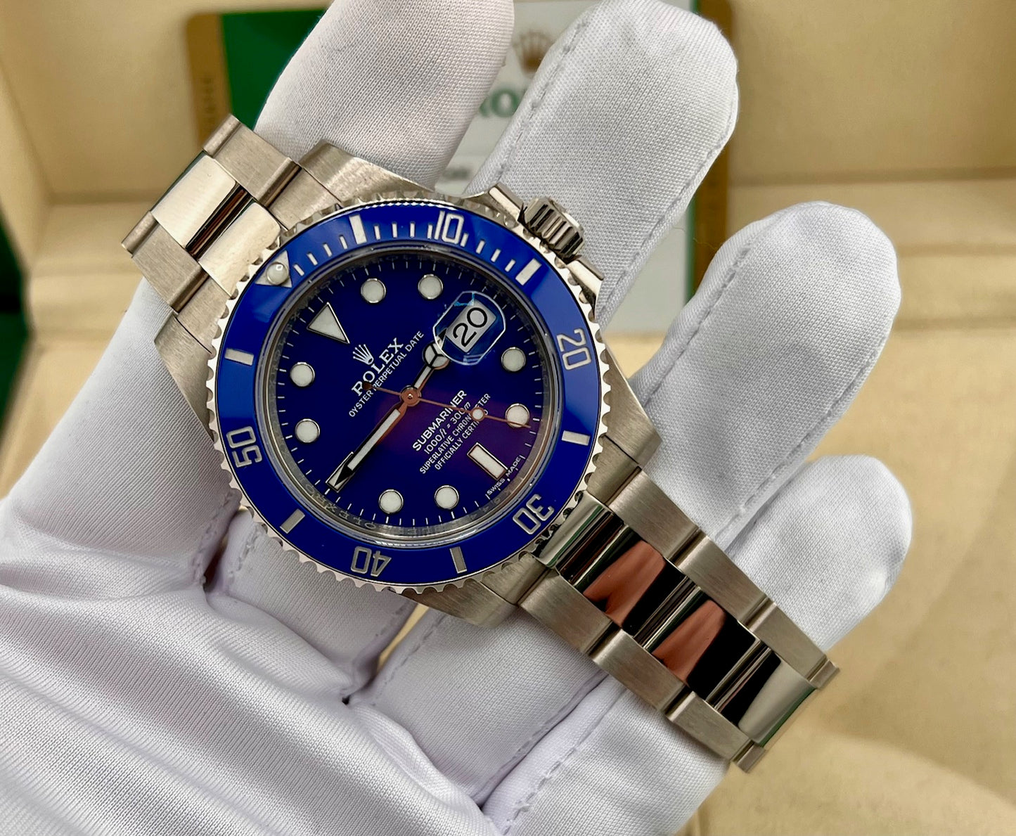 Rolex Submariner Date 116619LB ''Puffo'' 2019 (USA) 40mm