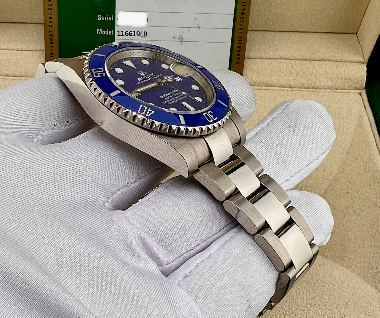 Rolex Submariner Date 116619LB ''Puffo'' 2019 (USA) 40mm