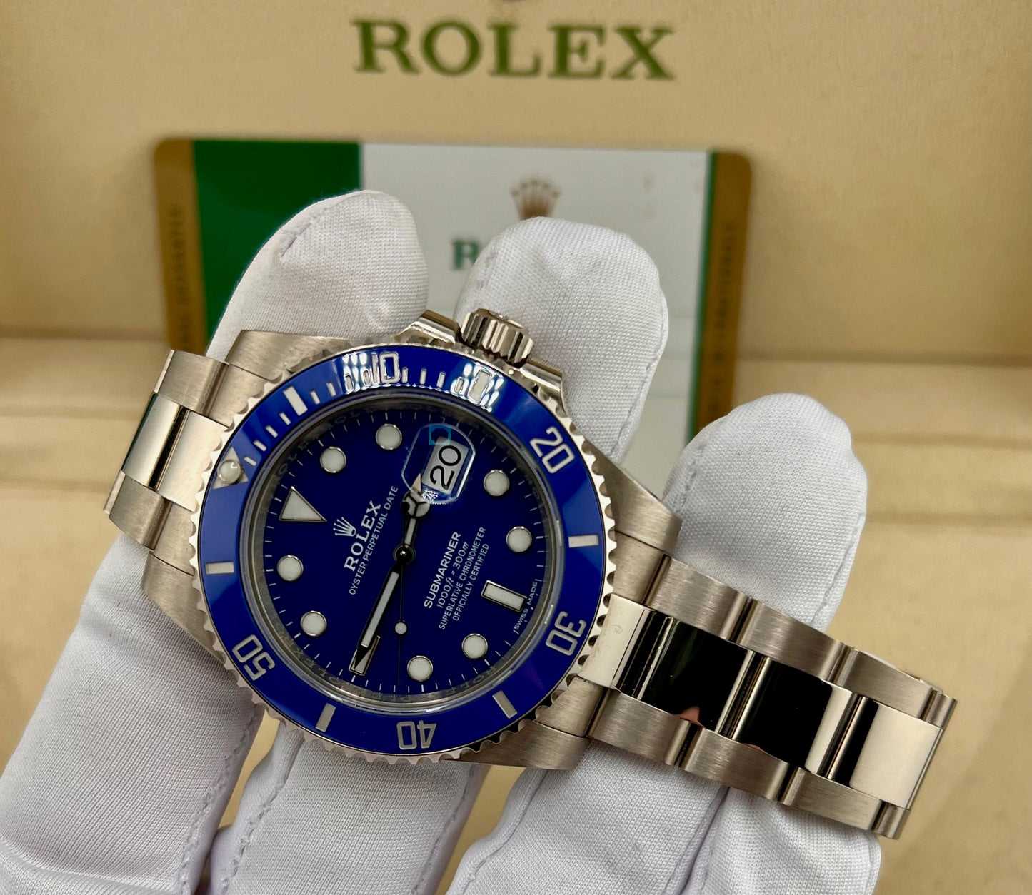 Rolex Submariner Date 116619LB ''Puffo'' 2019 (USA) 40mm
