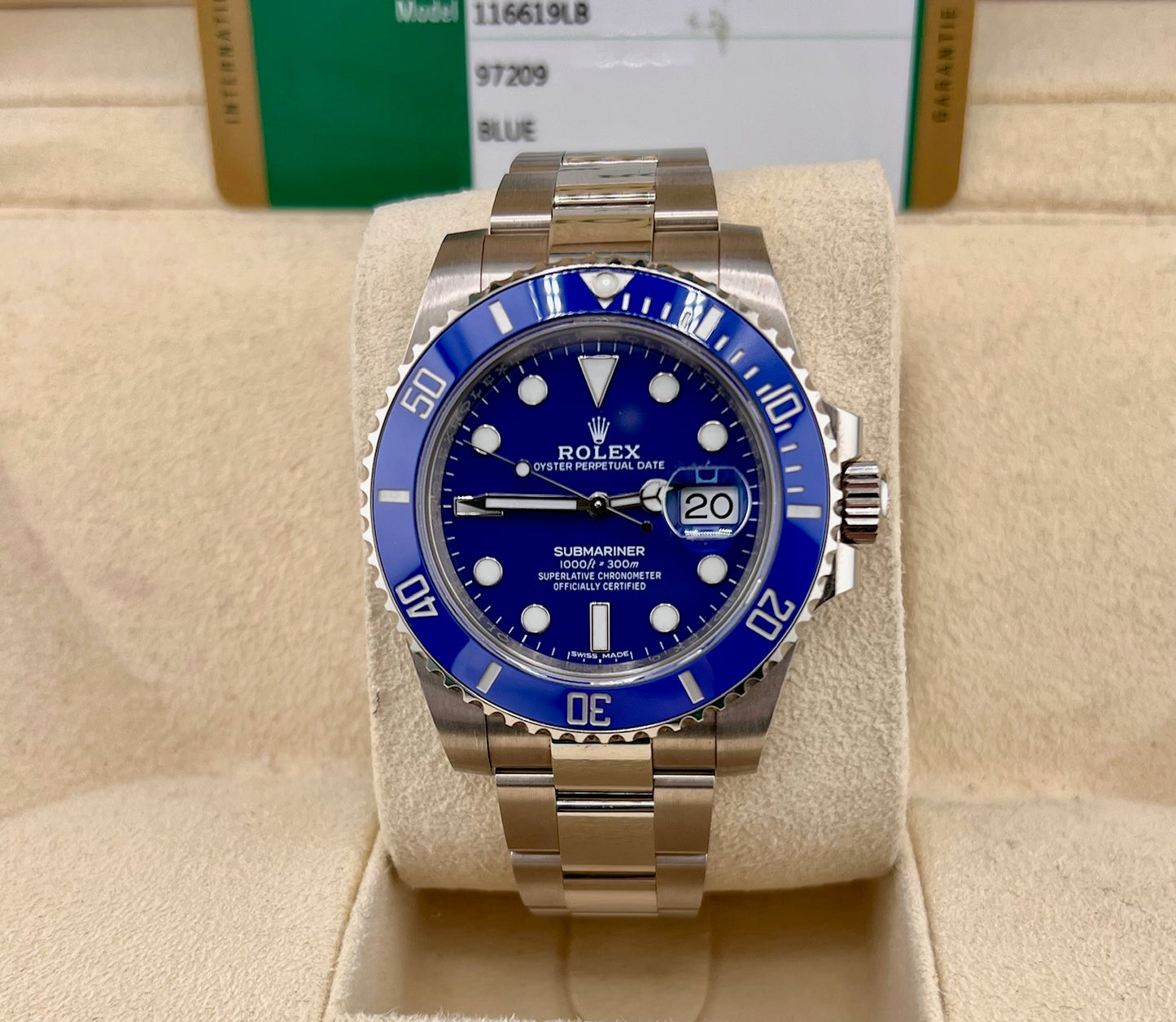 Rolex Submariner Date 116619LB ''Puffo'' 2019 (USA) 40mm