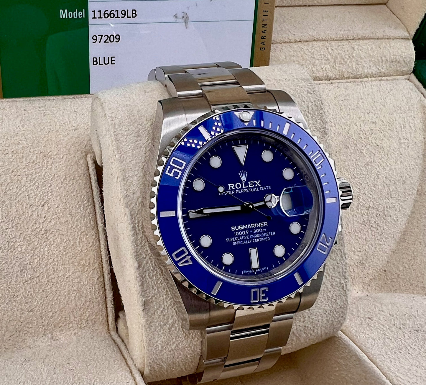 Rolex Submariner Date 116619LB ''Puffo'' 2019 (USA) 40mm