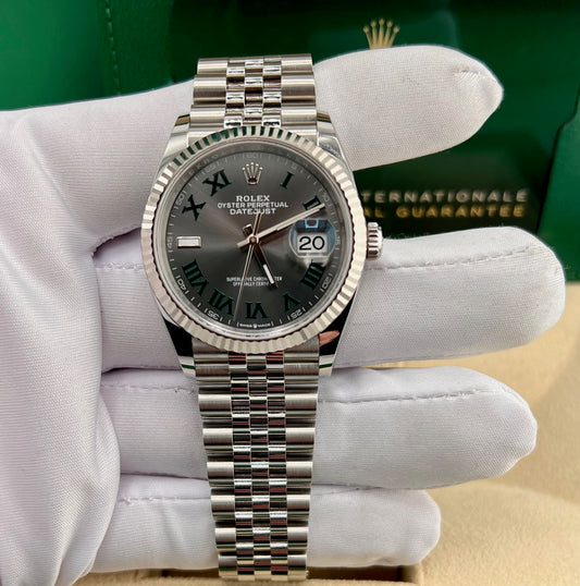 Rolex Datejust 36mm 126234 Wimbledon Dial 2026 Jubilèe NEW
