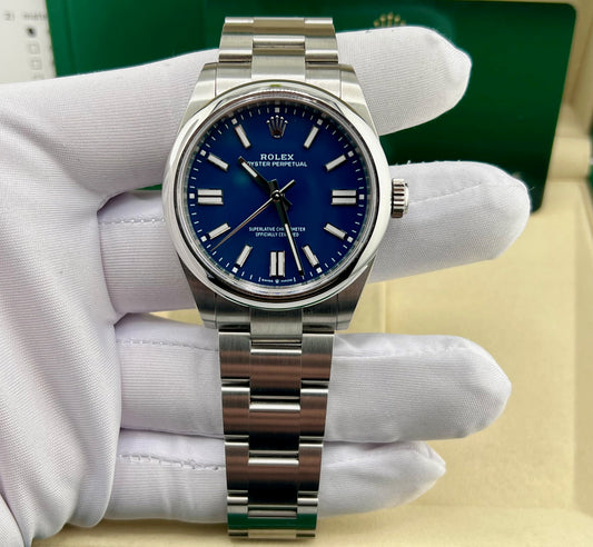 Rolex Oyster Perpetual Stainless Dial (2025) 41mm like new