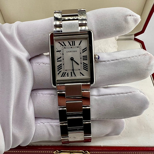 Cartier Tank Solo 3169 Quartz 34mm No Paper Cartier