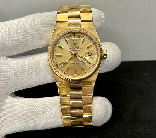 Rolex Day-Date Oysterquartz 19018 Only Watch 1978