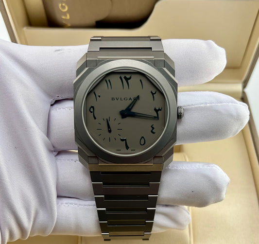Bulgari Octo Finissimo Arabic ref. 103023 full set 2022