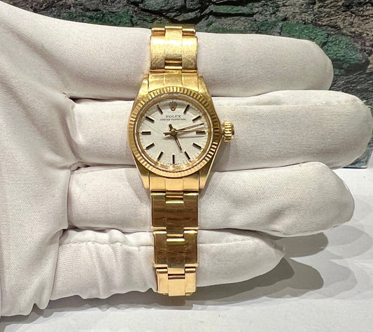 Rolex Oyster Perpetual Lady 6719 Yellow Gold 1972 Only Watch