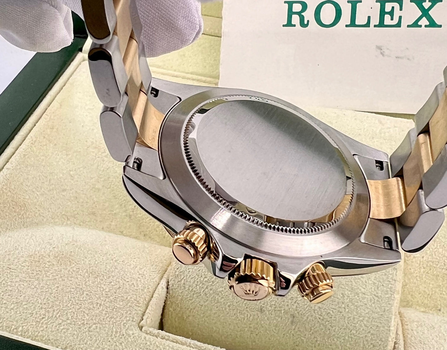 Rolex Daytona 116523 Black Dial 2002 Paper ITA No Box Rolex