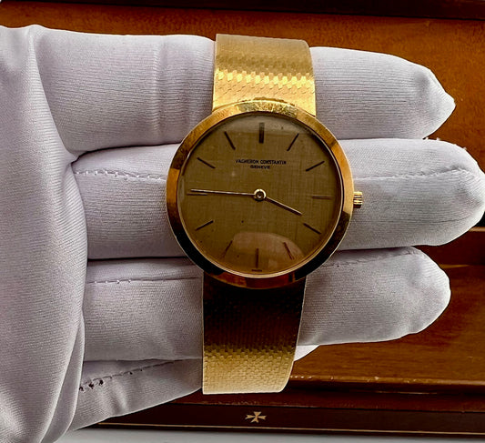 Vacheron Constantin Vintage Patrimony 6352 yellow gold anni '60