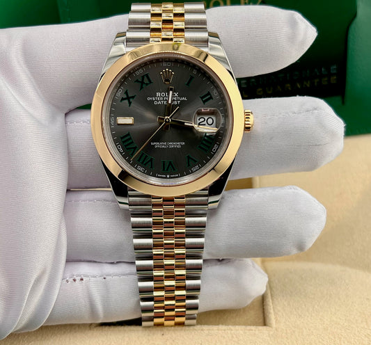 Rolex Datejust 41mm 126303 Wimbledon Jubilèe 2023 Full Set