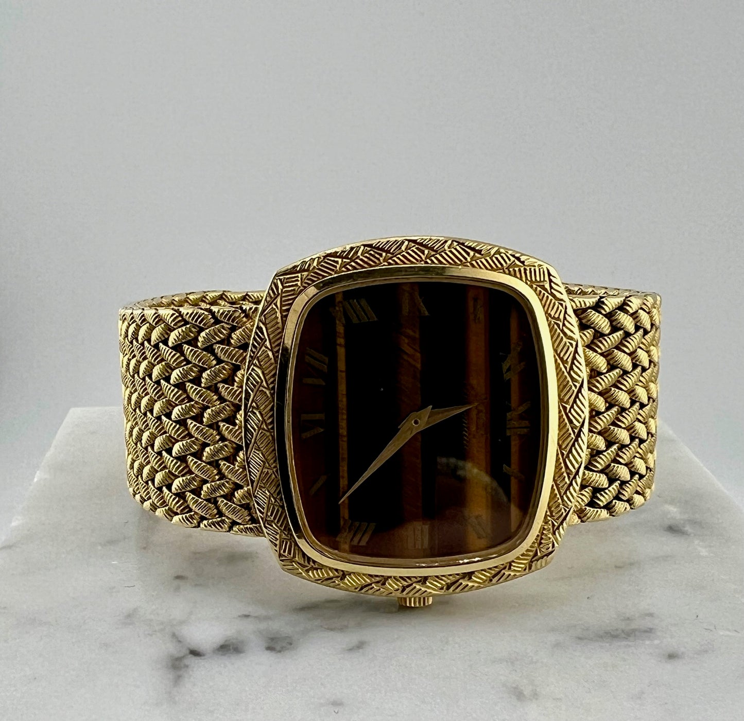 Piaget Vintage 12431D3 Tiger's Eye Yellow gold 18KT