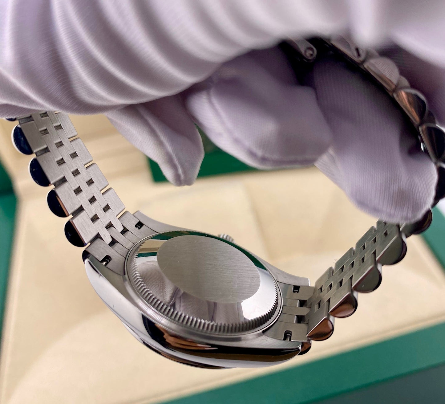 Rolex Datejust 31mm 278240 Green Dial Jubilèe 2021 full set