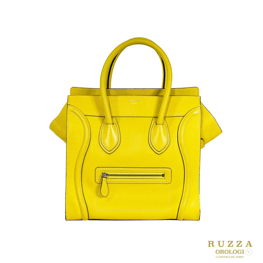 Celine modello Lugage colore giallo limone